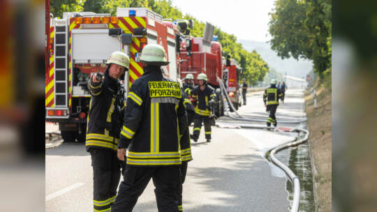 Brand Entsorger Im hinteren Zeil