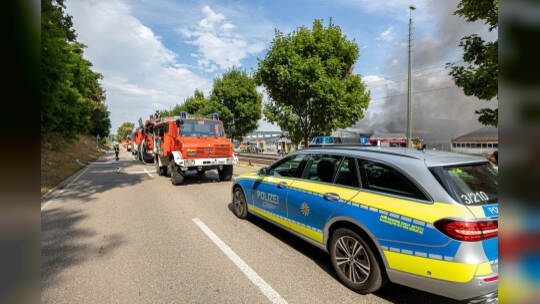 Brand Entsorger Im hinteren Zeil