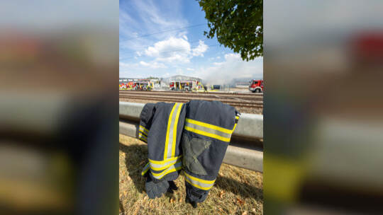 Brand Entsorger Im hinteren Zeil