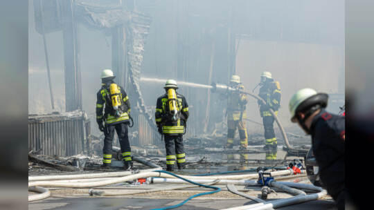 Brand Entsorger Im hinteren Zeil