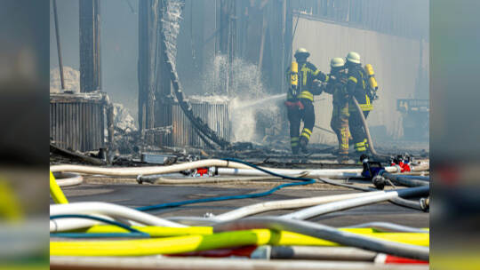 Brand Entsorger Im hinteren Zeil