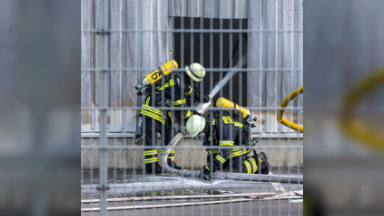 Brand Entsorger Im hinteren Zeil