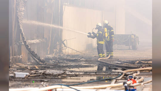 Brand Entsorger Im hinteren Zeil