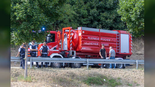 Brand Entsorger Im hinteren Zeil