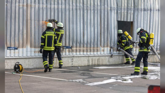 Brand Entsorger Im hinteren Zeil