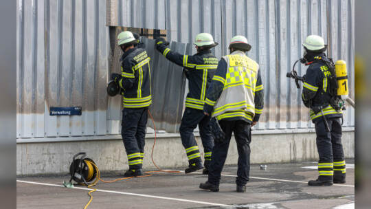 Brand Entsorger Im hinteren Zeil