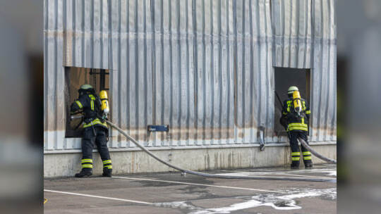 Brand Entsorger Im hinteren Zeil