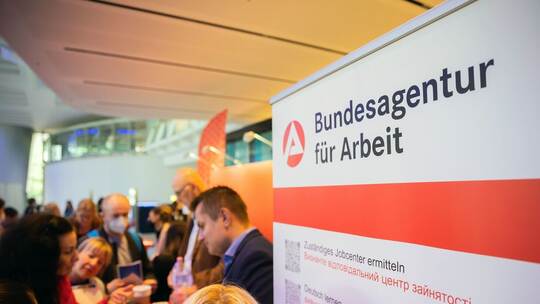 Jobmesse für ukrainische Geflüchtete