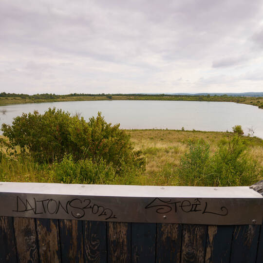 Teufelsee im hessischen Wetteraukreis