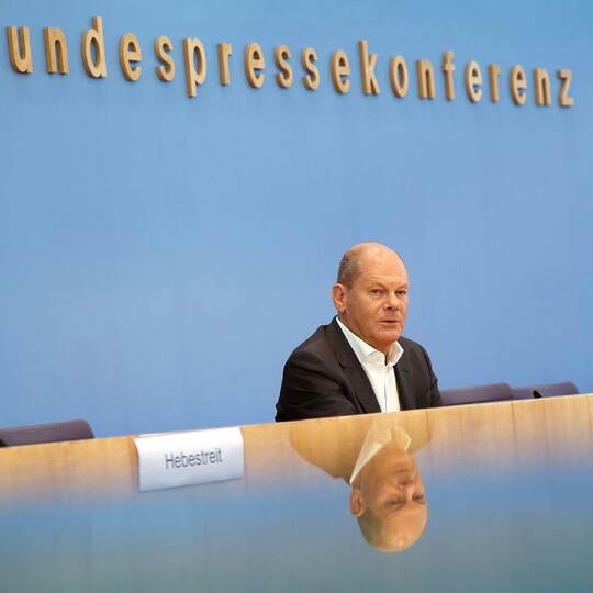 Bundeskanzler Scholz