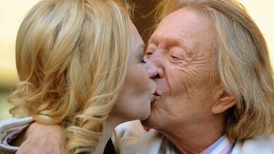 Rolf Eden mit Freundin
