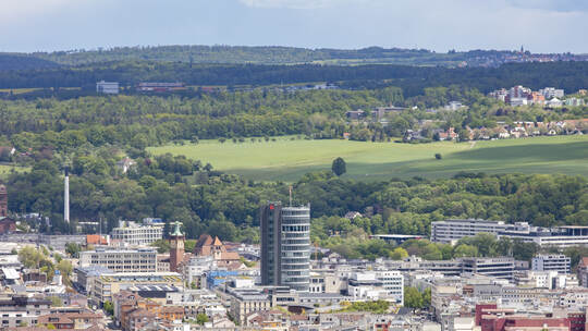 Panorama Pforzheim Luftbild