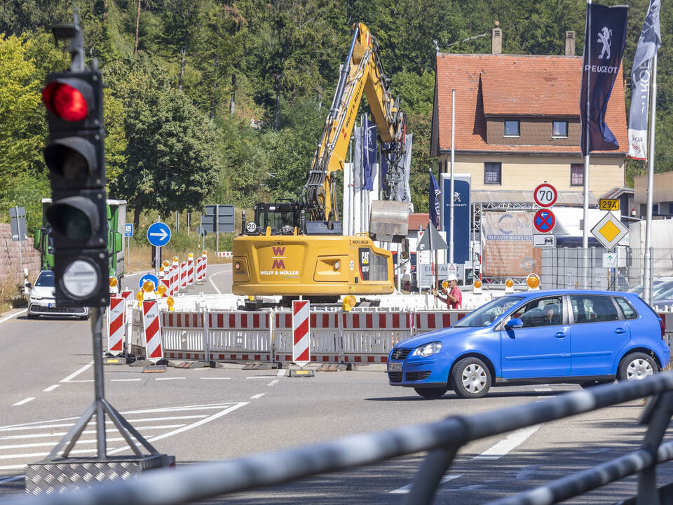 Fabelhafte Sperrung B294 Heute Fotos