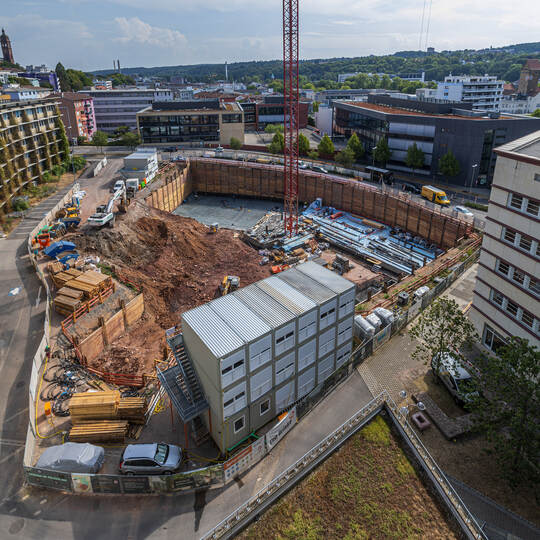 Baufortschritt Schlossberghöfe