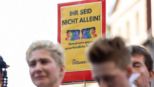 Demonstration in Münster