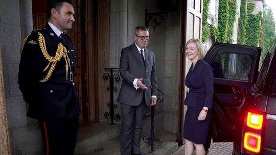 Liz Truss auf Schloss Balmoral