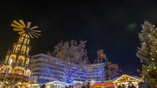 Goldener Weihnachtsmarkt Tag 2