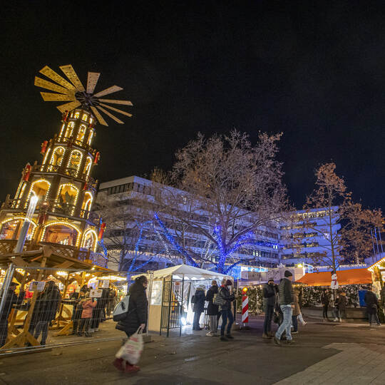 Goldener Weihnachtsmarkt Tag 2