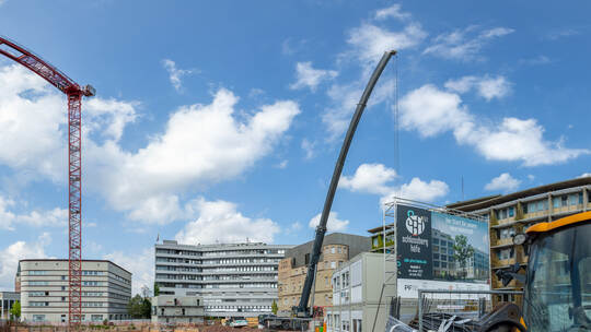 Baufortschritt Schlossberghöfe