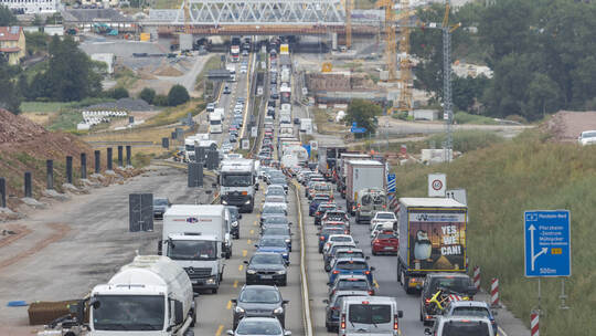 Schau Mal A8 Baustelle
