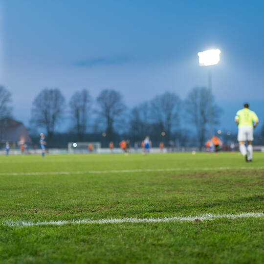 Pilka nozna. Nice I liga. Chrobry Glogow - Pogon Siedlce. 11.04.2018