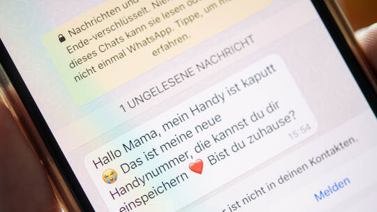 Es hört nicht auf: Whatsapp-Enkeltrick bleibt brandgefährlich