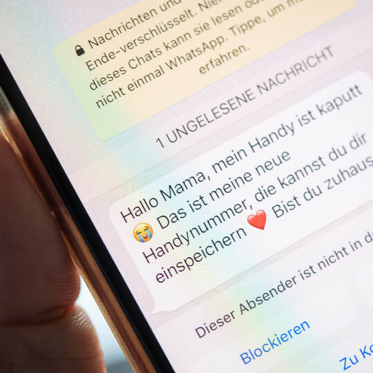 Es hört nicht auf: Whatsapp-Enkeltrick bleibt brandgefährlich