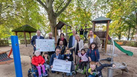 Inklusiver Spielplatz Stadtgarten