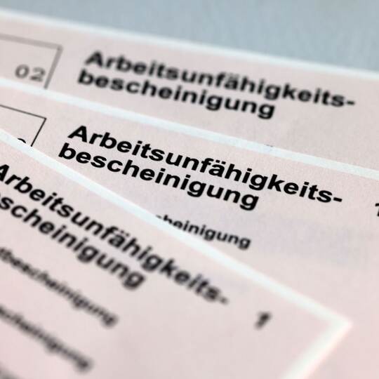 Krankenschein für Arbeitnehmer