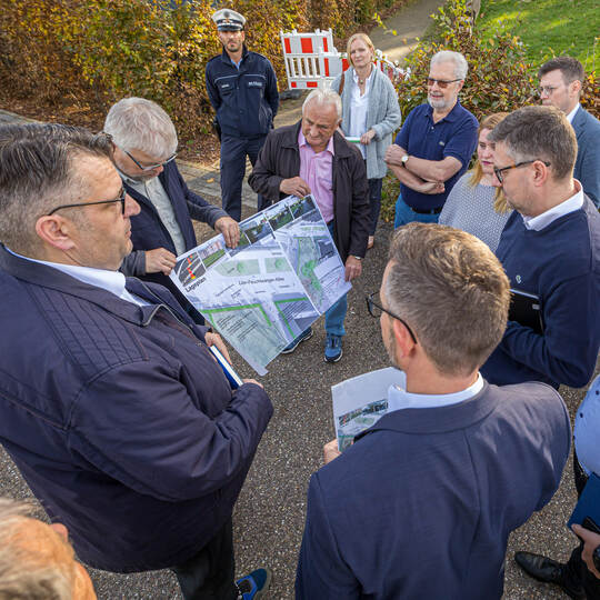 Ortstermin Tiergarten Anwohner OB Boch