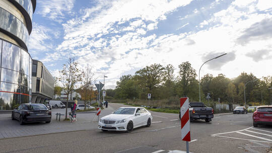 Kreuzung Lion Hussaren Fußgängerüberweg