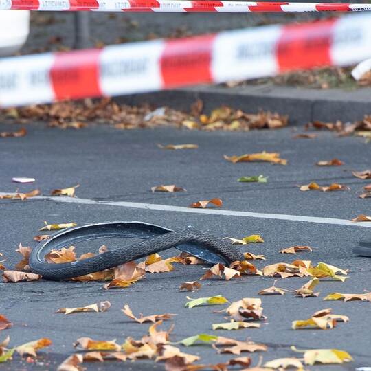 Betonmischer-Unfall