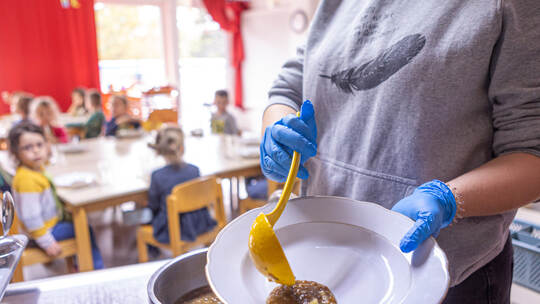 Mittagessen KiTa Kindergarten