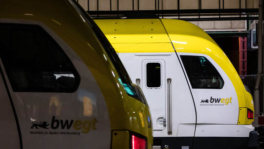 Streik im regionalen Bahnverkehr - Stuttgart