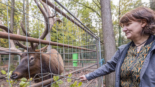 Staatssekretärin Gisela Splett Wildpark