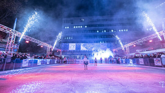 Eröffnung City on Ice 2021