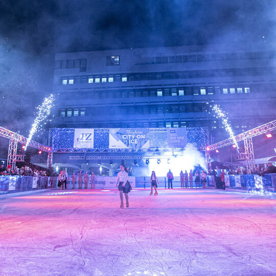 Eröffnung City on Ice 2021