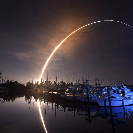 Testflug für Nasa-Mondmission gestartet