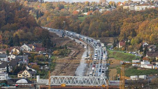 A8 Enztalquerung Ausbau Niefern Vorort