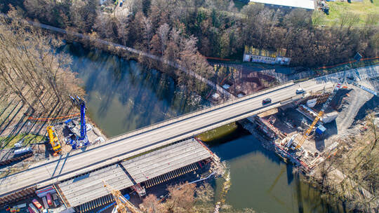 Ersatzneubau Enzbrücke Niefern B10
