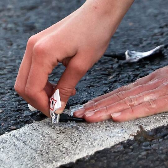 Strassenblockade