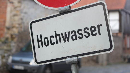 Bode tritt über die Ufer