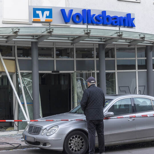 Eutingen Volksbank Automatensprengung