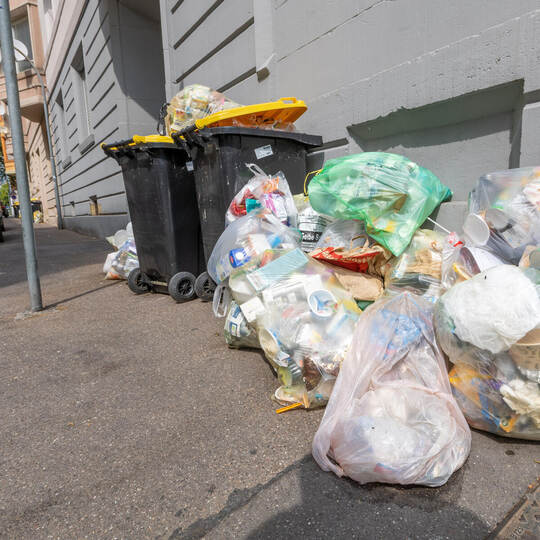 Gelbe Tonne Entsorgung