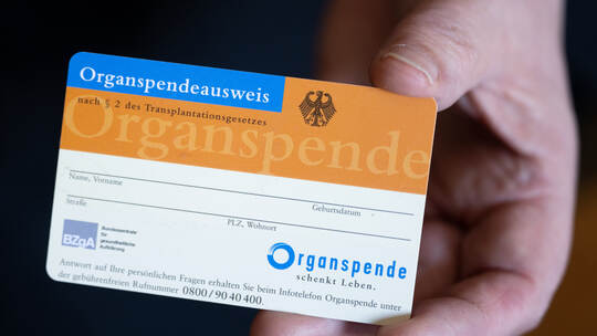 Organspenden und -spender 2021 wieder rückläufig in Sachsen