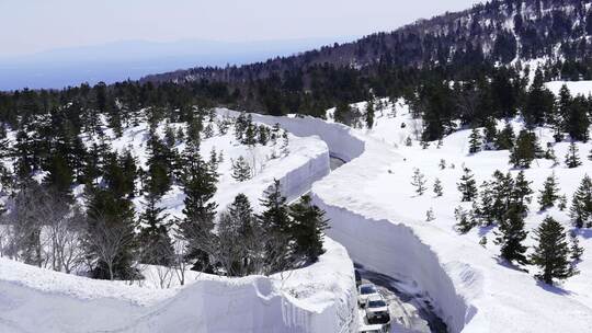 Schnee in Aomori