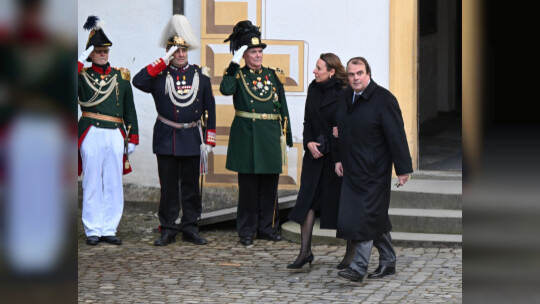 Zweite Trauerfeier für den Max Markgraf von Baden