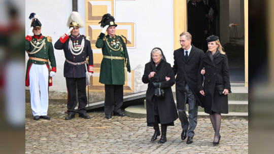 Zweite Trauerfeier für den Max Markgraf von Baden