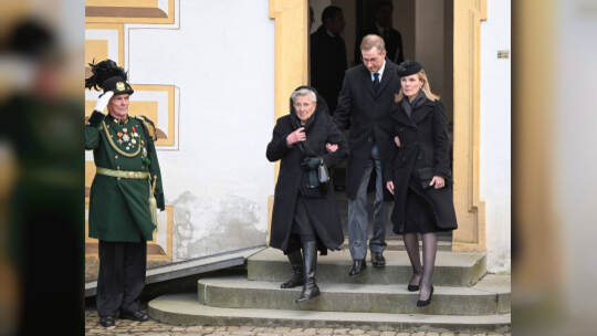 Zweite Trauerfeier für den Max Markgraf von Baden