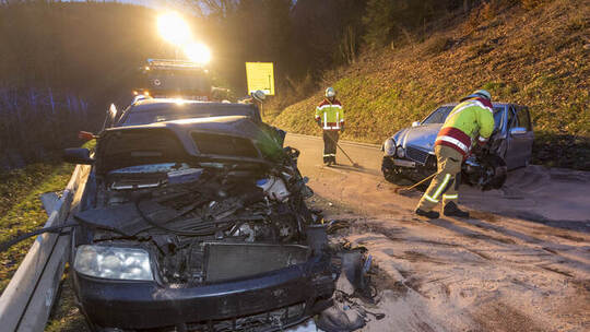 B294 Höfen Unfall Eyachtal